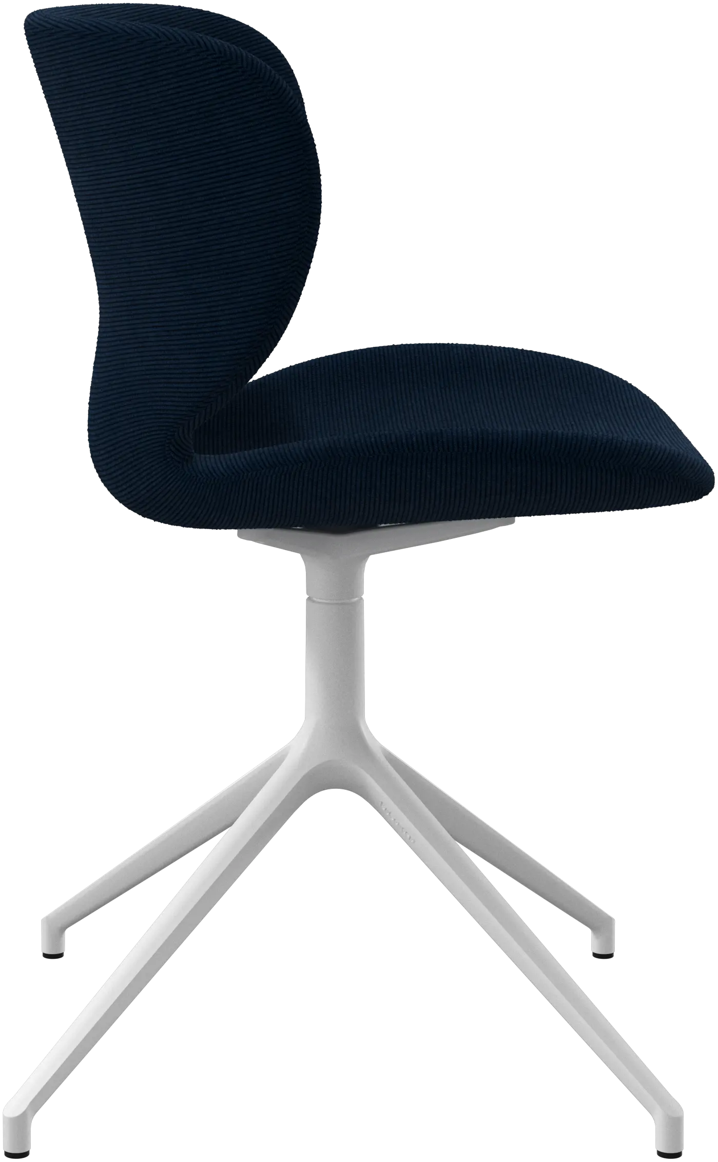 【展示品　美品】　ボーコンセプト　アデレードチェア グレー 脚マットホワイト 展示品 美品】 ボーコンセプト アデレードチェア グレー 脚マット